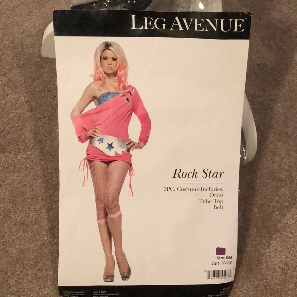 Rock star Halloween costume